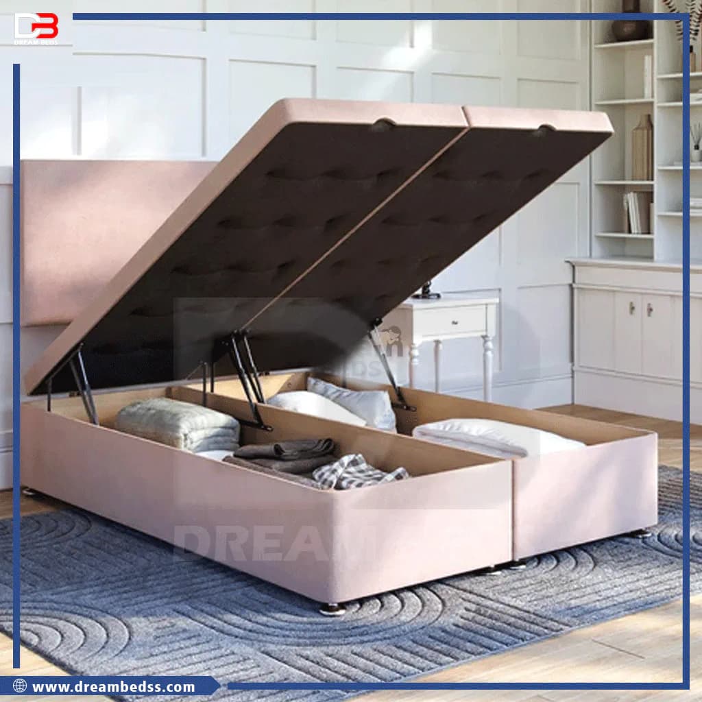 Livorno Ottoman Bed Set with Strutted Headboard