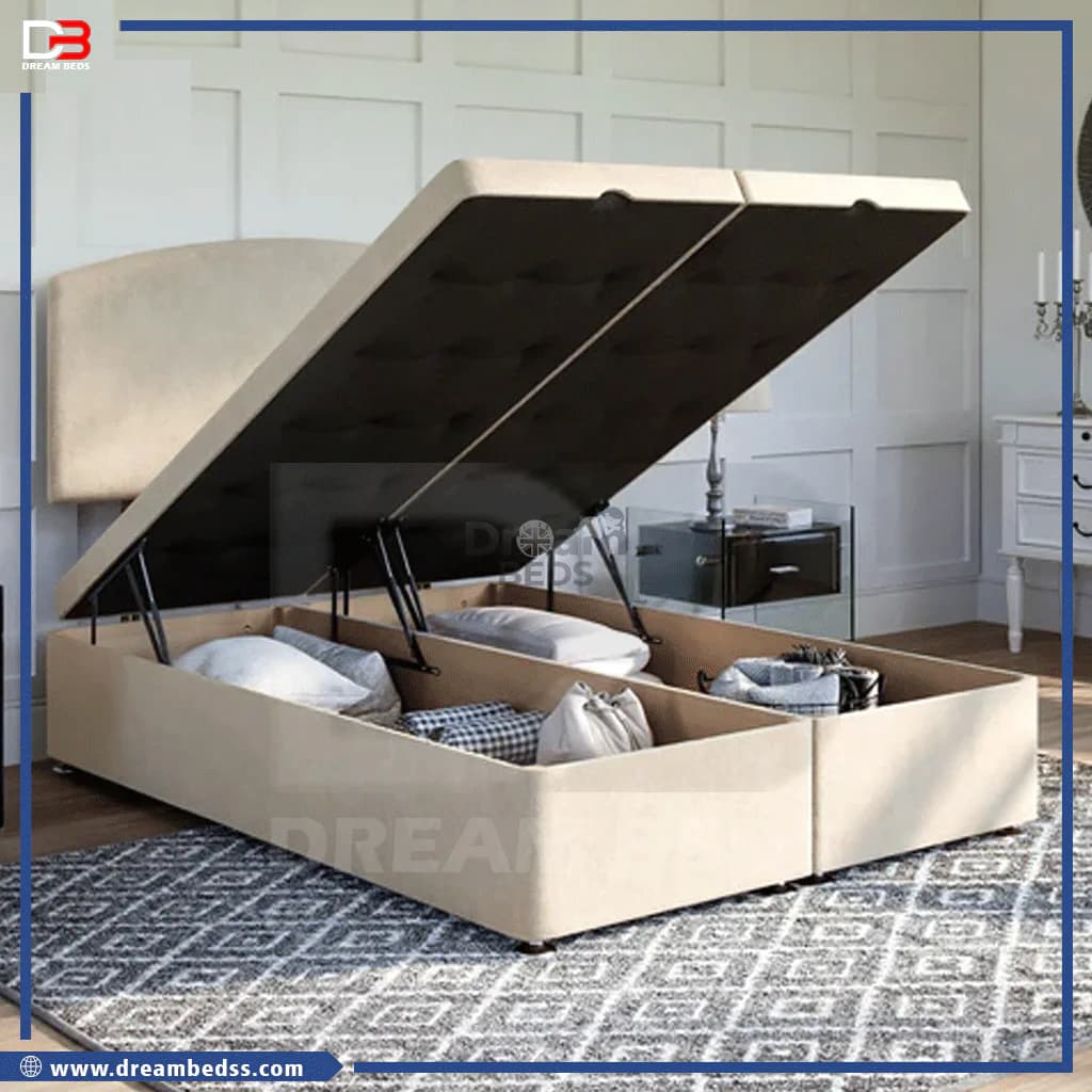 Wiltshire Ottoman Bed Set with Strutted Headboard