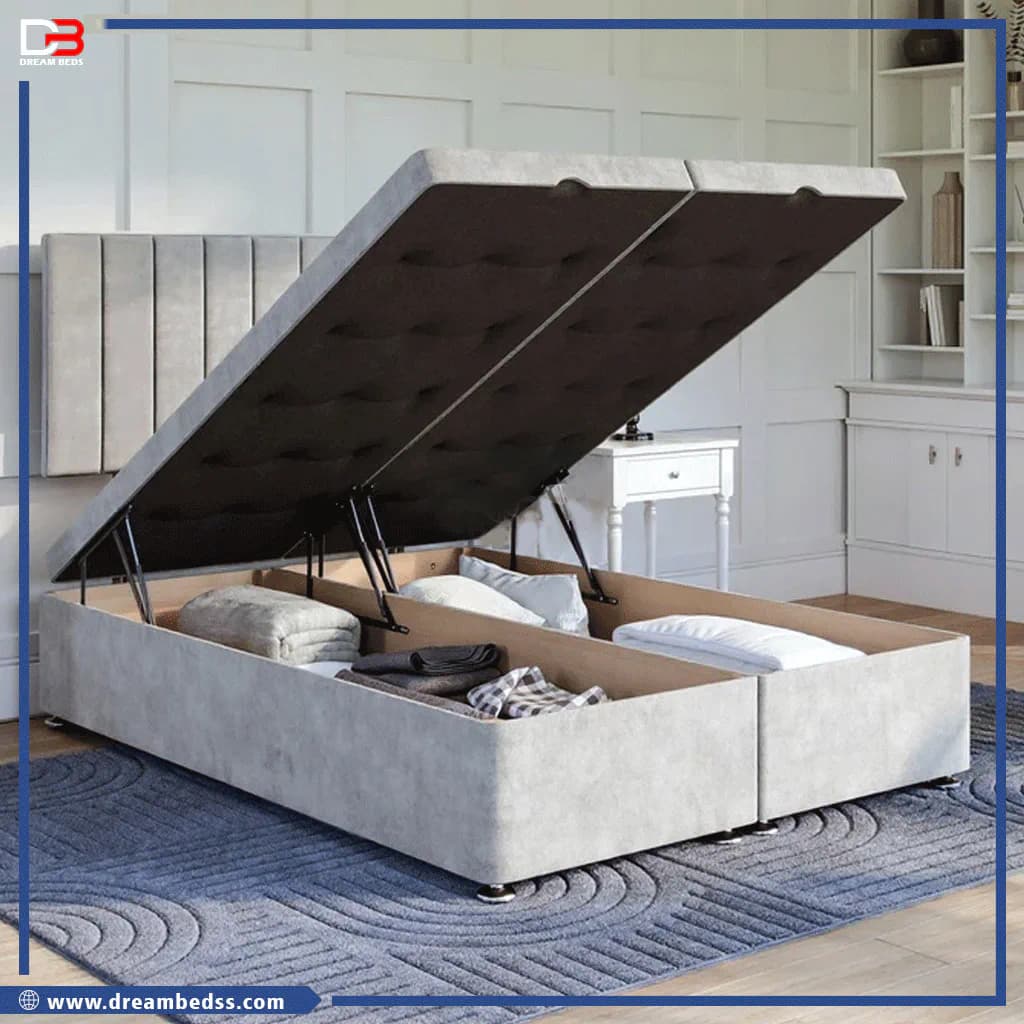 Florence Ottoman Bed Set with Strutted Headboard